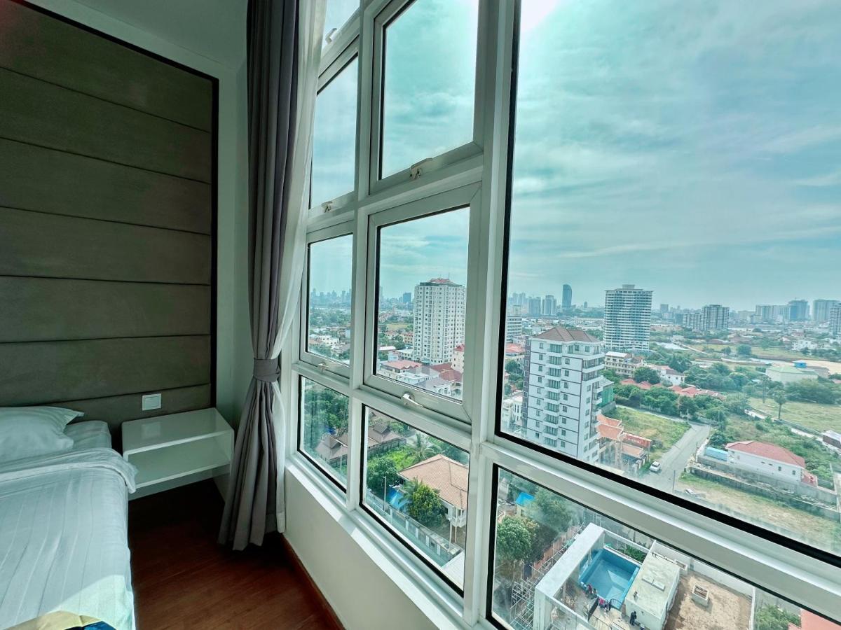 Infinity 28 Hotel And Residence Phnompen Kültér fotó